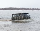 УАЗ Узола прекрасно себя чувствует на воде 