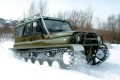 ЗВМ-2410 Вездеход Ухтыш на снегу